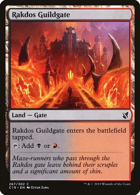 Rakdos Guildgate · Commander 2019 267/302