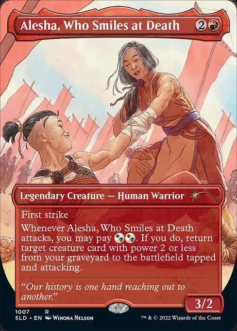 Alesha, Who Smiles at Death · Secret Lair Drop 1007/2547