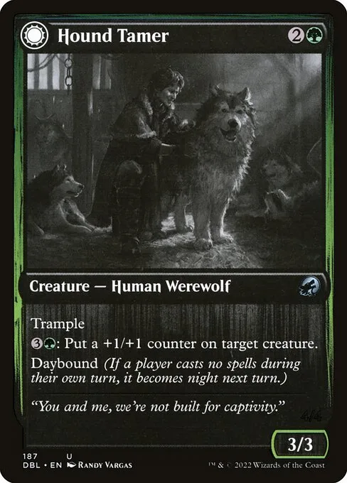 Hound Tamer // Untamed Pup · Innistrad: Double Feature 187/535