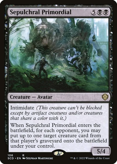 Sepulchral Primordial · Starter Commander Decks 106/352