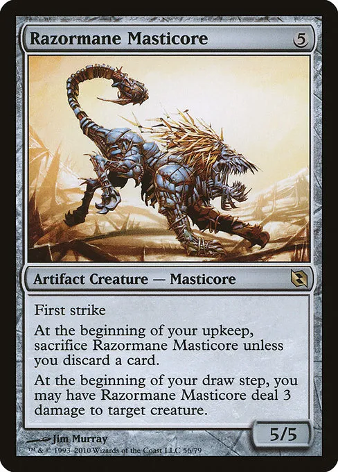 Razormane Masticore · Duel Decks: Elspeth vs. Tezzeret 56/79