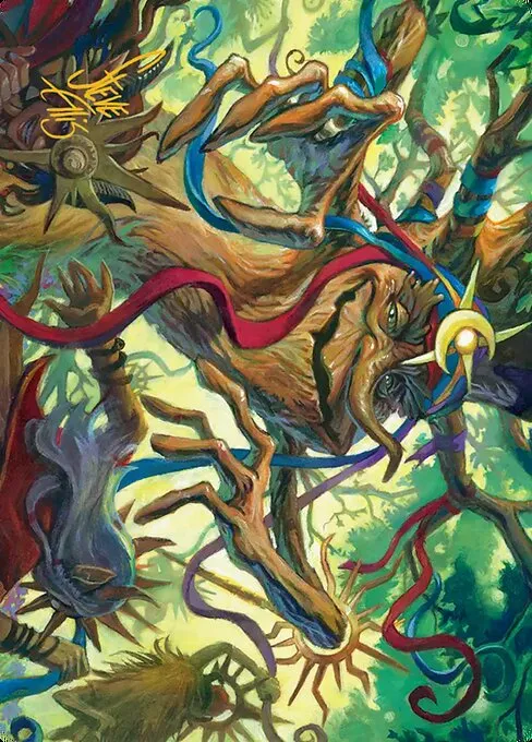 Sun-Dappled Celebrant // Sun-Dappled Celebrant · Lorwyn Eclipsed Art Series 5/54
