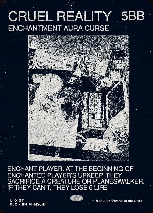Cruel Reality · The Zeta Set 157/21