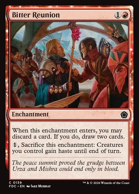 Bitter Reunion · Foundations Commander 139/3