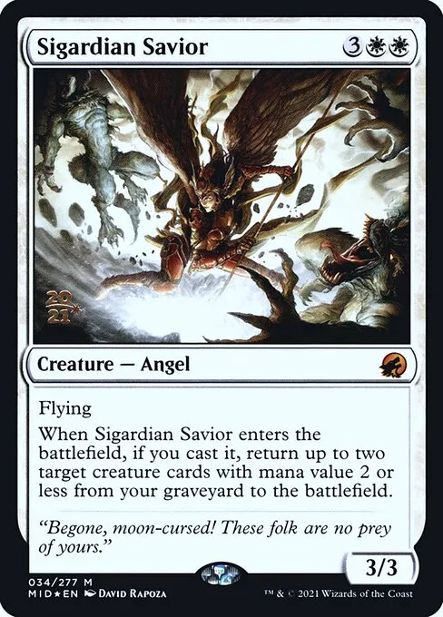 Sigardian Savior · Innistrad: Midnight Hunt Promos 34s/155