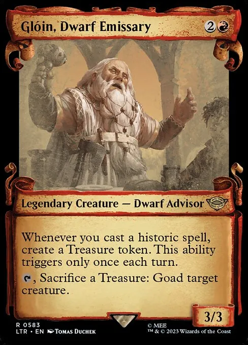 Glóin, Dwarf Emissary · The Lord of the Rings: Tales of Middle-earth 583/856