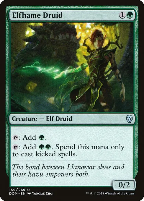 Elfhame Druid · Dominaria 159/280