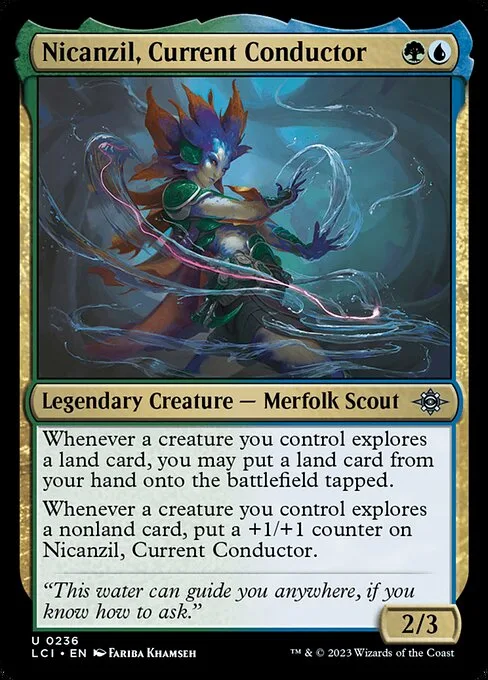 Nicanzil, Current Conductor · The Lost Caverns of Ixalan 236/416