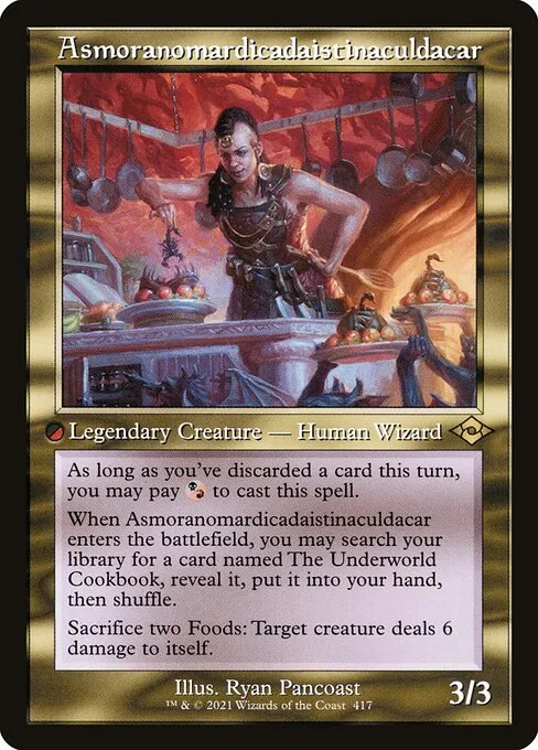 Asmoranomardicadaistinaculdacar · Modern Horizons 2 417/493