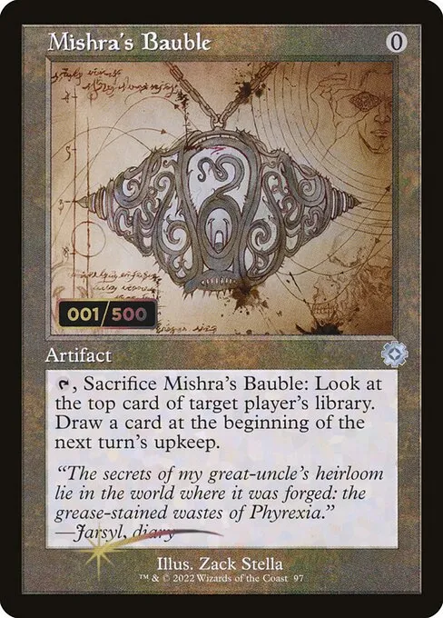 Mishra's Bauble · The Brothers' War Retro Artifacts 97z/189