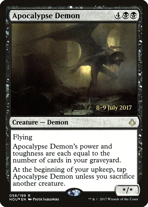 Apocalypse Demon · Hour of Devastation Promos 58s/62