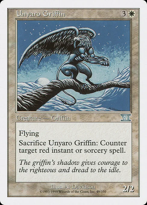 Unyaro Griffin · Classic Sixth Edition 49/351