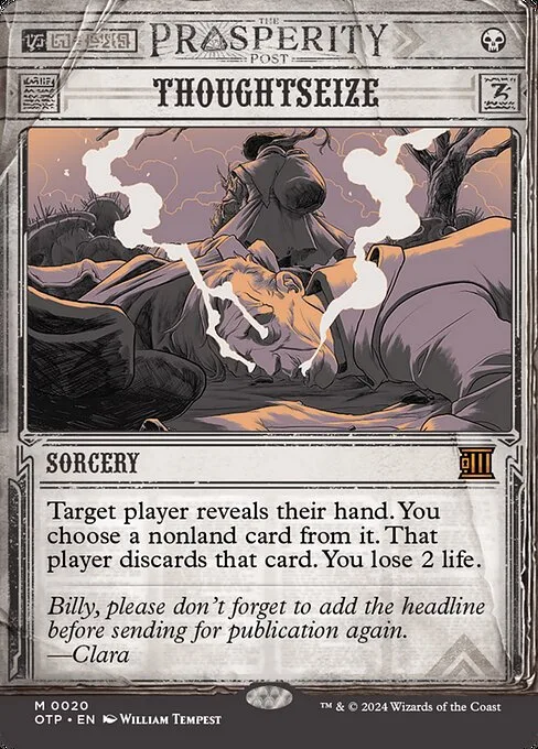 Thoughtseize · Breaking News 20/80