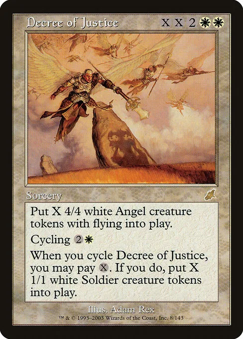 Decree of Justice · Scourge 8/143