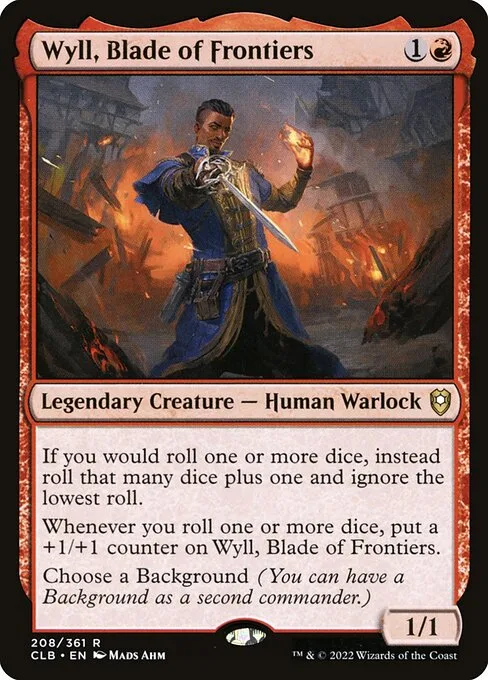 Wyll, Blade of Frontiers · Commander Legends: Battle for Baldur's Gate 208/936