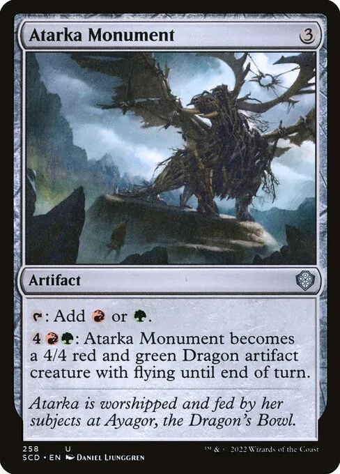 Atarka Monument · Starter Commander Decks 258/352