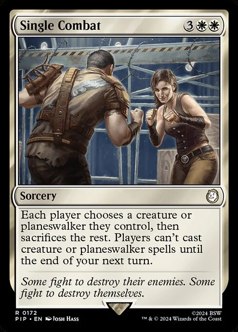 Single Combat · Fallout 172/1068