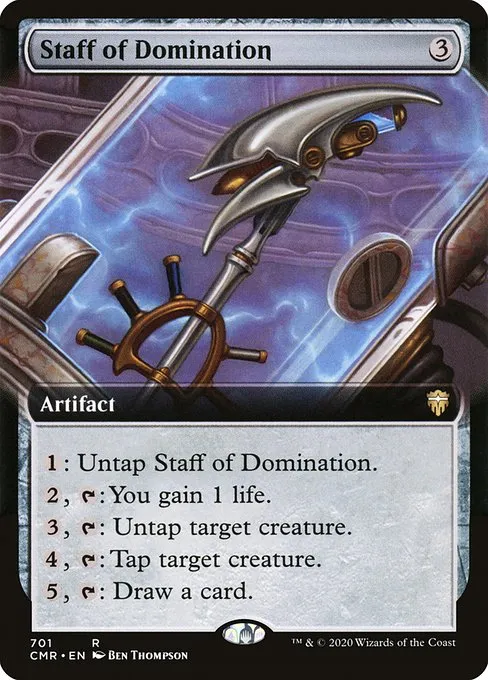 Staff of Domination · Commander Legends 701/718