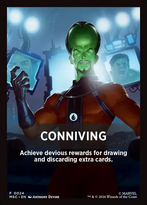 Conniving · Marvel Super Heroes Jumpstart Front Cards 24/61
