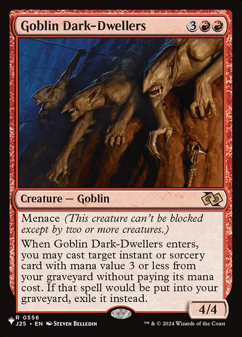 Goblin Dark-Dwellers · The List J25-556/5050