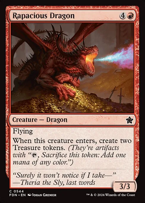 Rapacious Dragon · Foundations 544/771