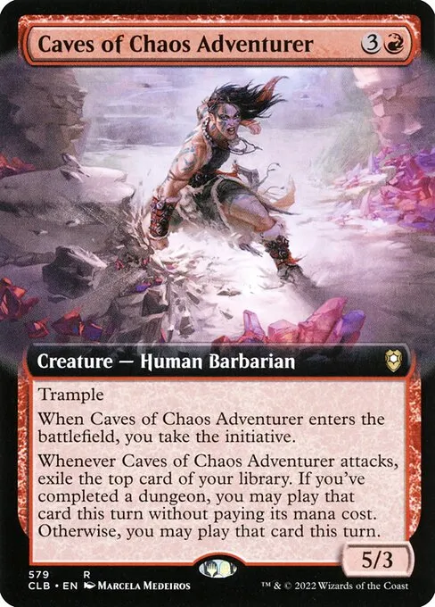 Caves of Chaos Adventurer · Commander Legends: Battle for Baldur's Gate 579/936