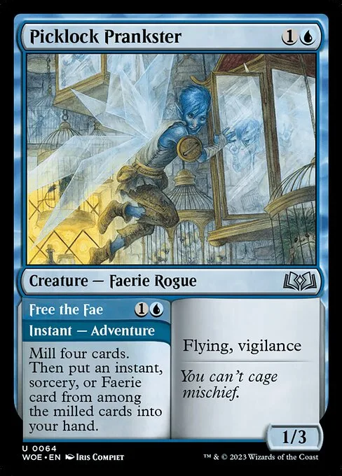 Picklock Prankster // Free the Fae · Wilds of Eldraine 64/381