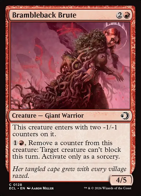 Brambleback Brute · Lorwyn Eclipsed 128/408