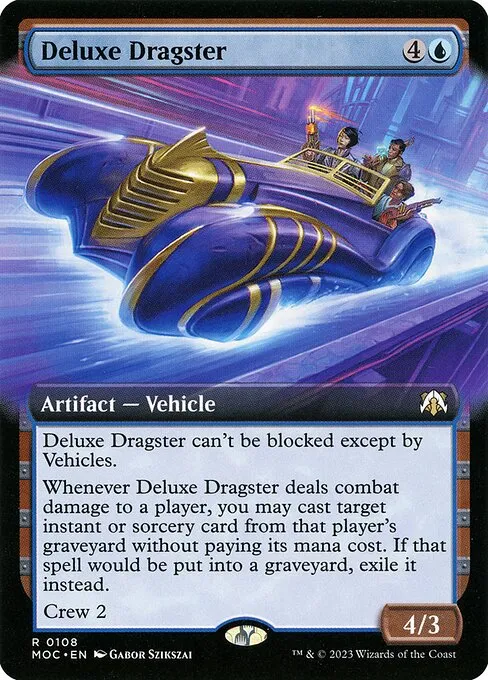 Deluxe Dragster · March of the Machine Commander 108/450