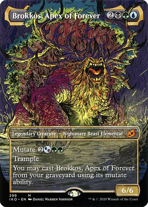 Brokkos, Apex of Forever · Ikoria: Lair of Behemoths 299/390