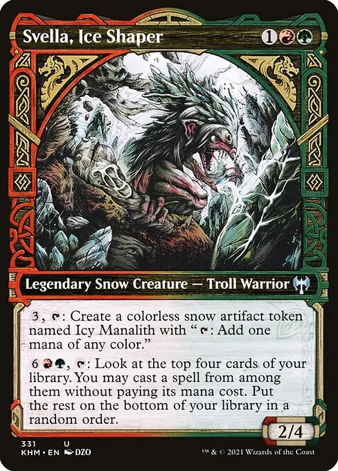 Svella, Ice Shaper · Kaldheim 331/425