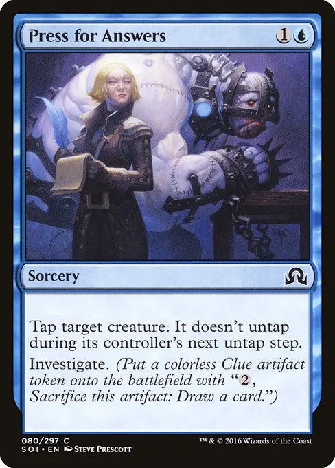Press for Answers · Shadows over Innistrad 80/302