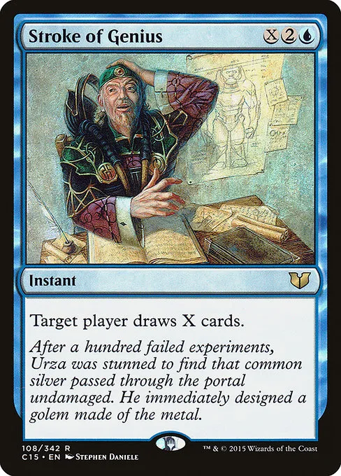 Stroke of Genius · Commander 2015 108/342