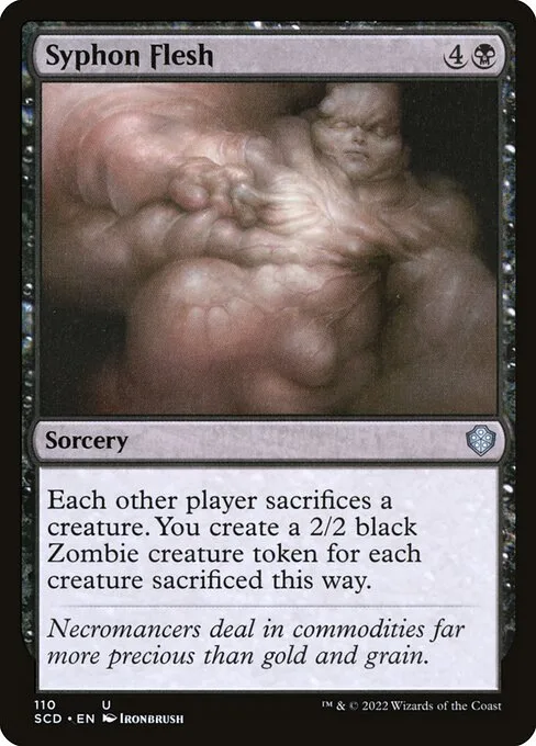 Syphon Flesh · Starter Commander Decks 110/352