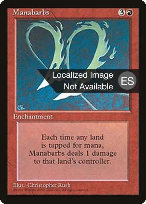 Manabarbs · Fourth Edition Foreign Black Border 212/378