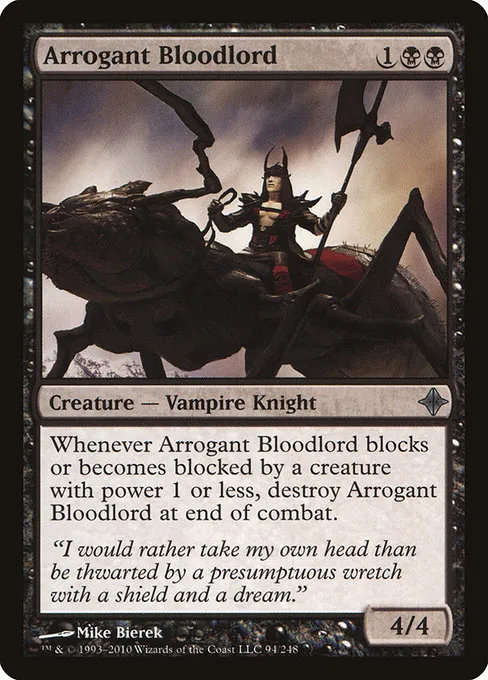 Arrogant Bloodlord · Rise of the Eldrazi 94/248