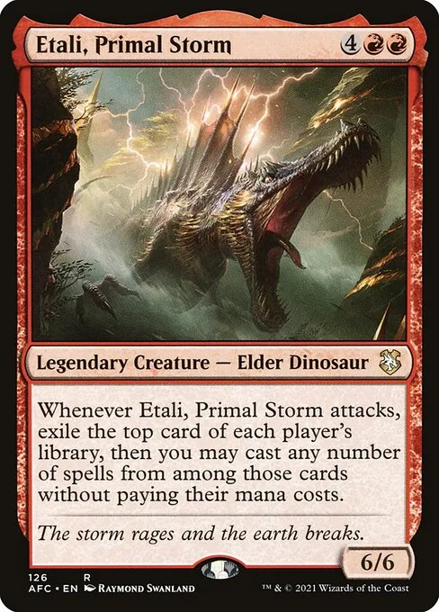 Etali, Primal Storm · Forgotten Realms Commander 126/331