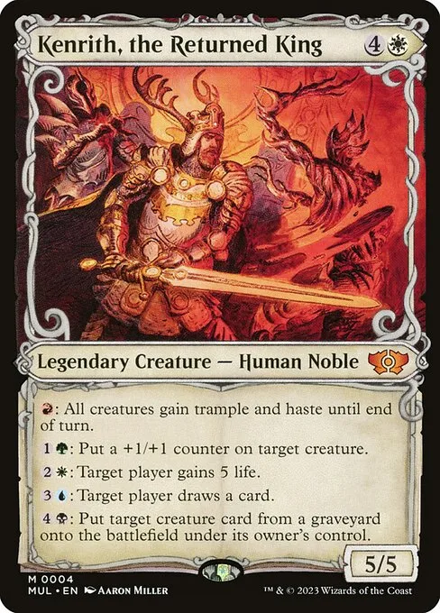 Kenrith, the Returned King · Multiverse Legends 4/261