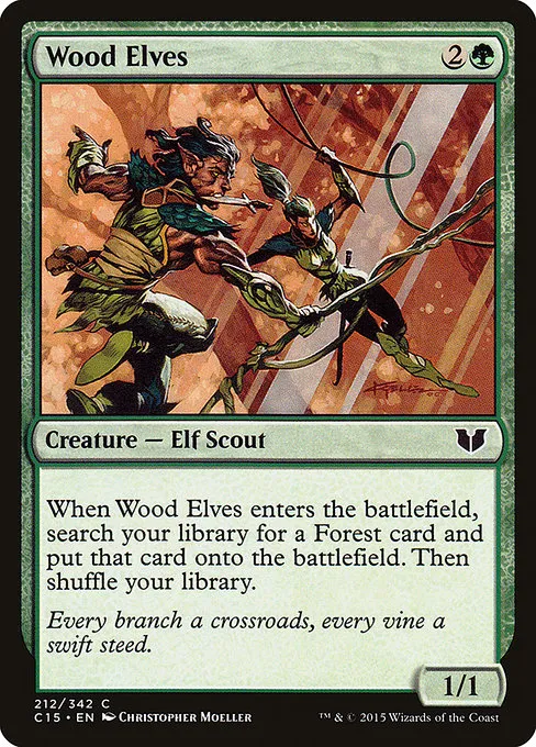 Wood Elves · Commander 2015 212/342