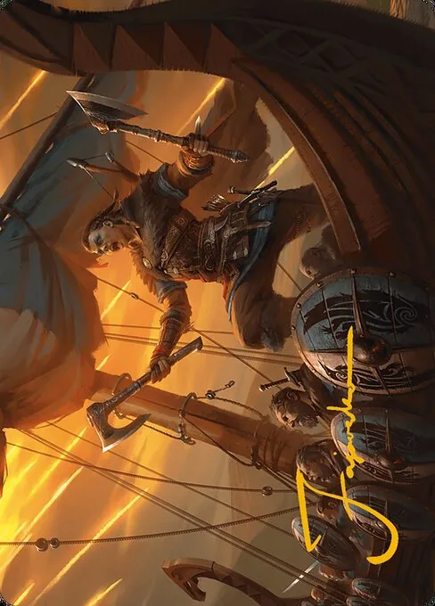 Eivor, Battle-Ready // Eivor, Battle-Ready · Assassin's Creed Art Series 18/20