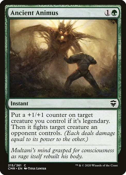 Ancient Animus · Commander Legends 215/718