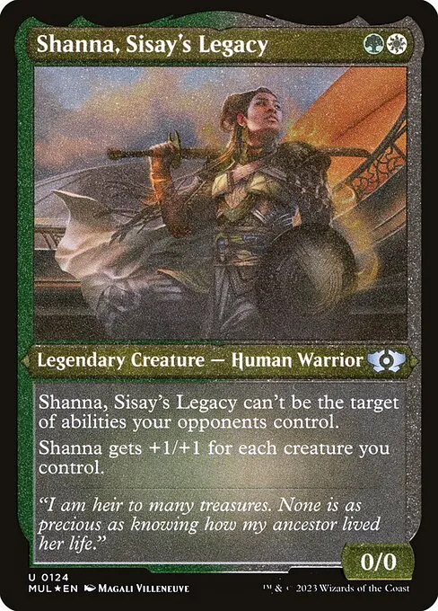 Shanna, Sisay's Legacy · Multiverse Legends 124/261