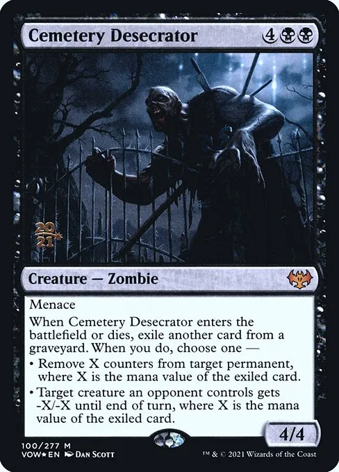 Cemetery Desecrator · Innistrad: Crimson Vow Promos 100s/121