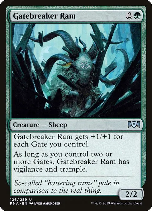 Gatebreaker Ram · Ravnica Allegiance 126/273