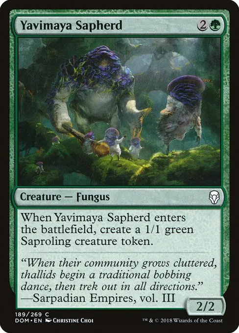 Yavimaya Sapherd · Dominaria 189/280