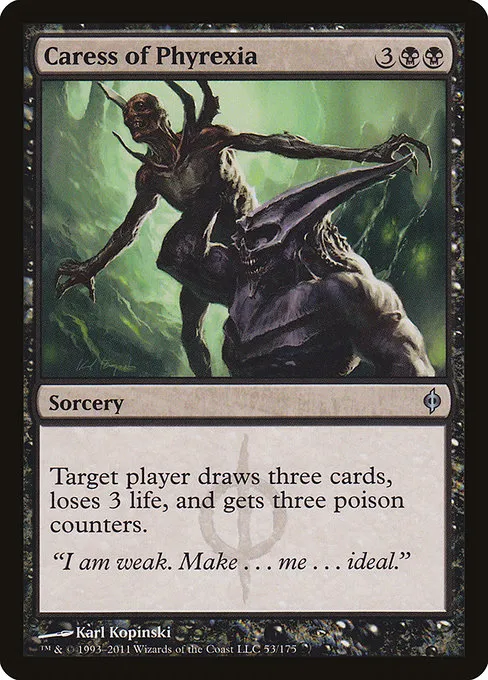 Caress of Phyrexia · New Phyrexia 53/175