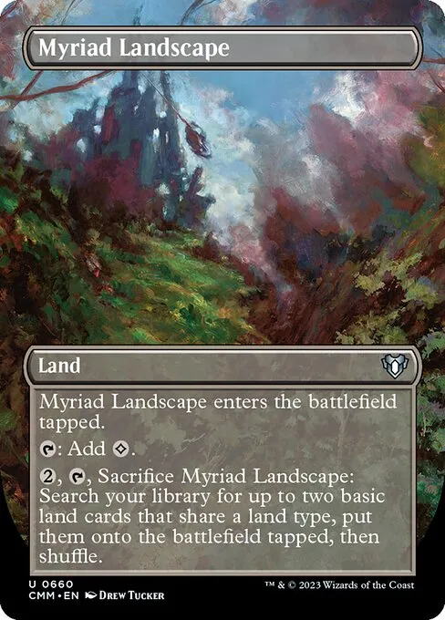Myriad Landscape · Commander Masters 660/1067