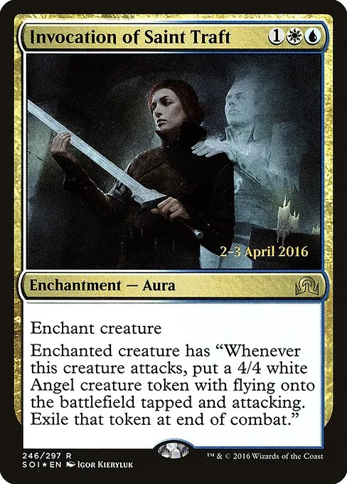 Invocation of Saint Traft · Shadows over Innistrad Promos 246s/90