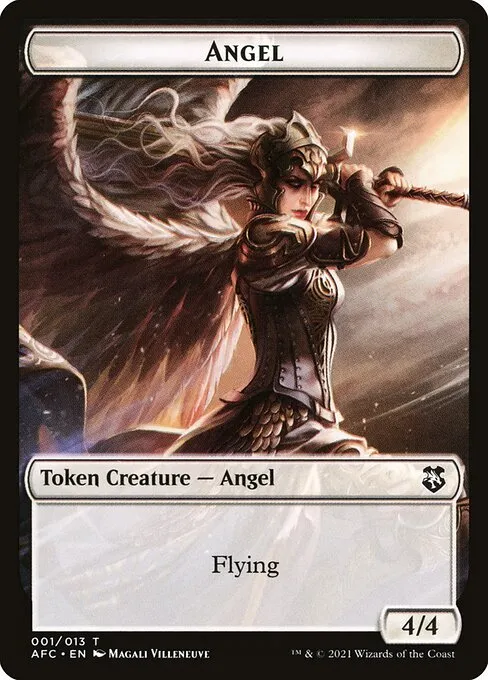 Angel · Forgotten Realms Commander Tokens 1/13