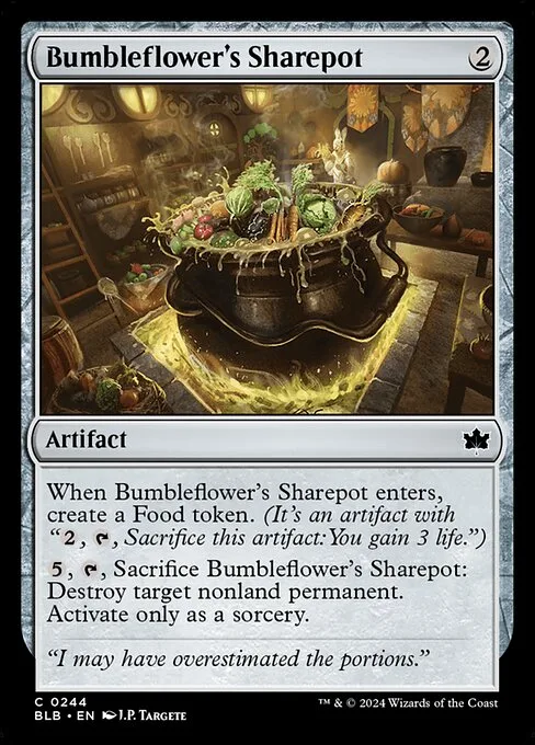 Bumbleflower's Sharepot · Bloomburrow 244/398